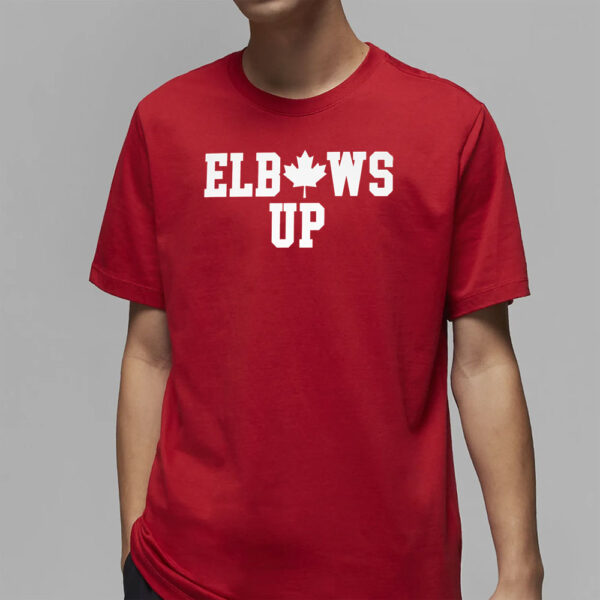 ELB WS UP Elbows Up Canada T-Shirt