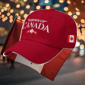Elbows Up Canada 1867 Hat