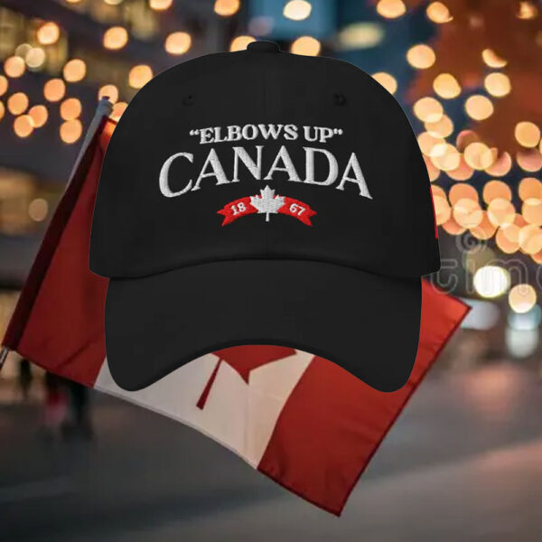 Elbows Up Canada 1867 Hat