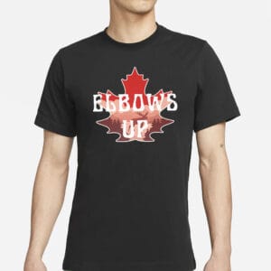 Elbows Up Canada, Stop Trump Tariffs T-Shirt