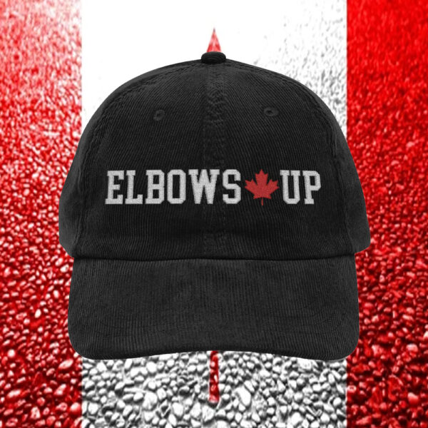 Elbows Up Canadian Corduroy Hat